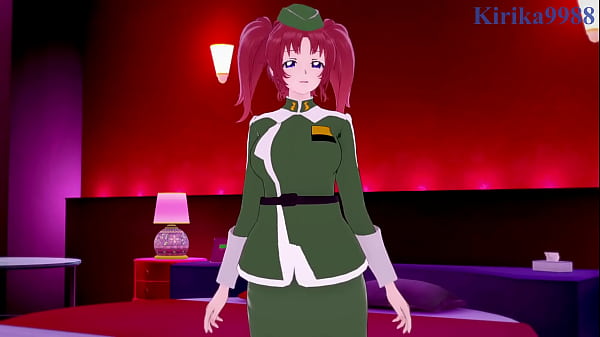 Cagalli Yula Athha and Meyrin Hawke intense sex. - Mobile Suit Gundam SEED ＆ Destiny Hentai 
