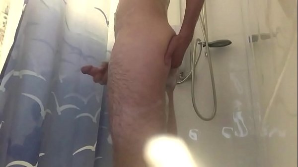 Masturbation and finger up the bum whilst having a bath 