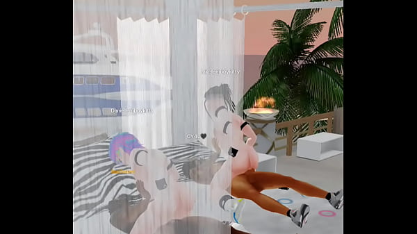 Two black guys fuck two twinks 