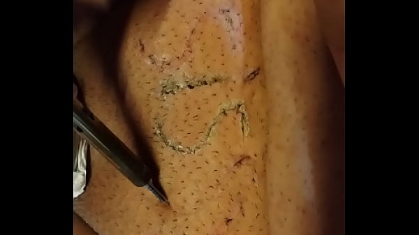 Maricon marcado por orden de su amo afuego 