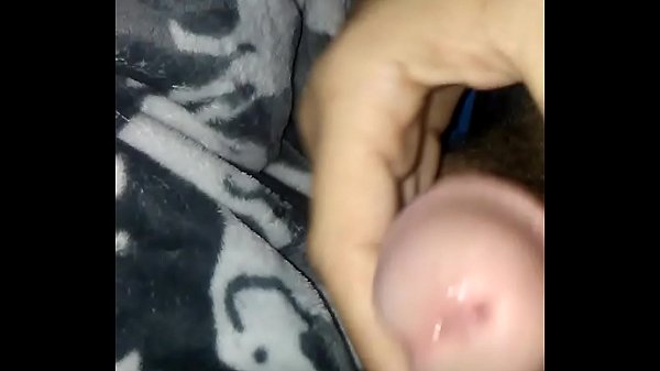 Babygirl strokes dick n balls