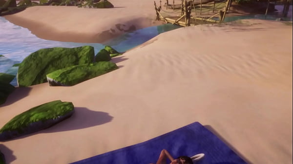 Жена загорала на пляже а мой соседски френд дрочил на её 