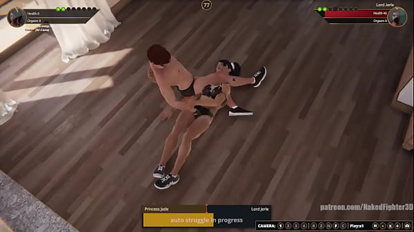 Princess JadeVS LordJerle Naked Fighter 3D