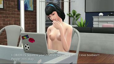 Vlogger does a question and answer and gets creampied after sims 4 3d hentai