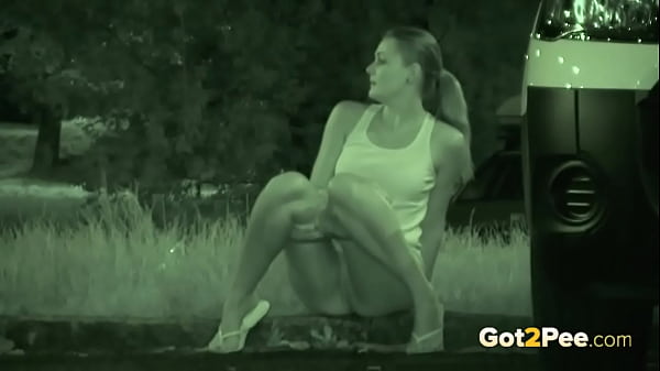 Caught Pissing On Night Vision Cctv thumbnail