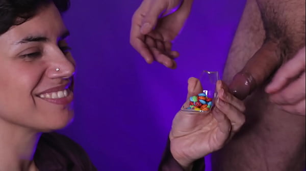 Spoonful of cum and candies
