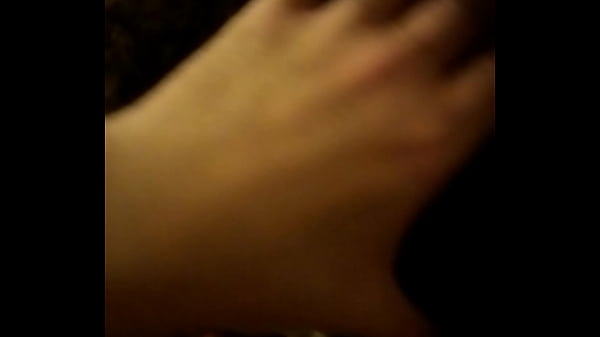 Curly girl sucking in hidden camera