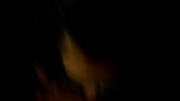 Curly girl sucking in hidden camera