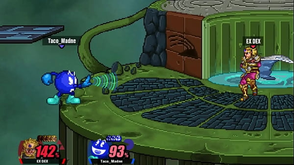 Peleando contra Taco Madness SSF2