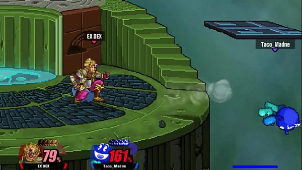 Peleando contra Taco Madness (SSF2)