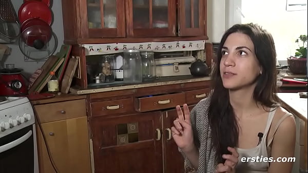 Ersties:Cute Magena Masturbates Her Hairy Pussy InAn Elevator