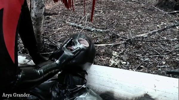 latexrubber fetish videowith bdsm couple