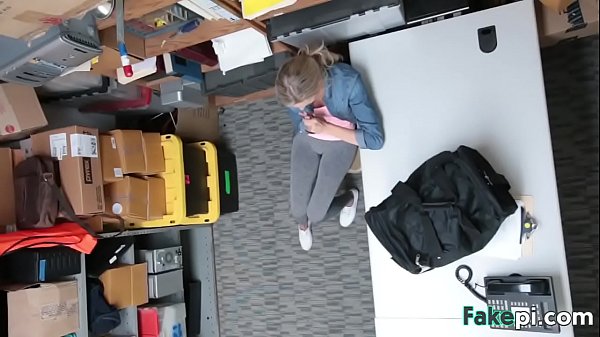 Obedient young thief gets caught shoplifting. Guy strips and and tastes her beautiful pussy. Intense sex brings her an orgasm. 