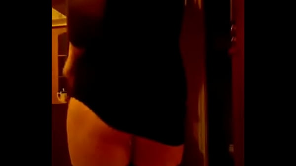 Blonde girl dancing sexy 