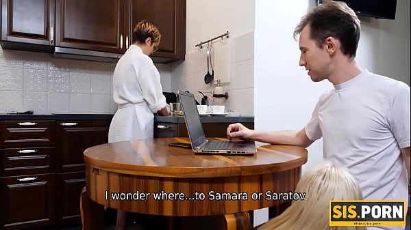 Play MP4 - During dinner guy tricks lovely stepsis into taboo sex in bedroom