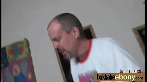 Ebony getsa facial bukkake 4