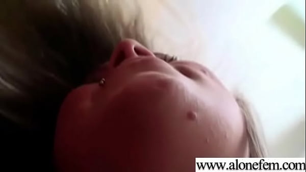 Amateur hot girl insert in holes all kind of toys clip 34