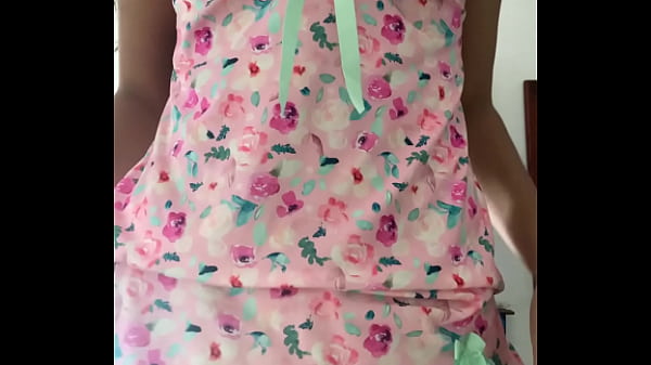 Play MP4 - Look at this innocent girl in pajamas&period; spy camera