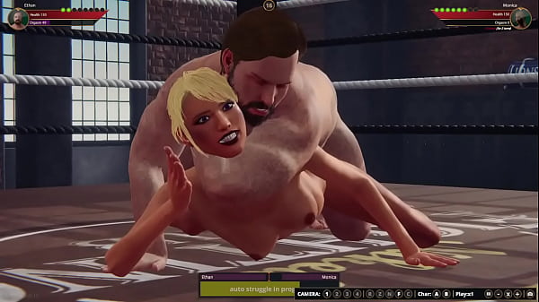 Ethan vs_Monica Naked Fighter 3D
