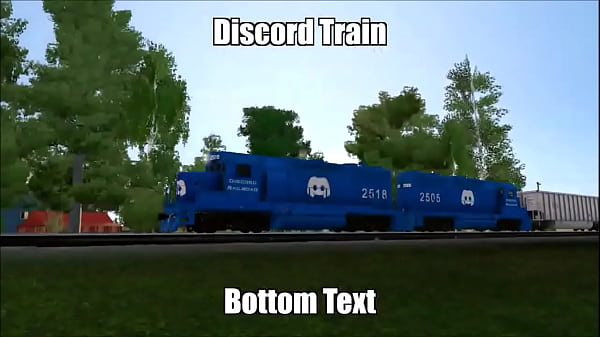 Discord Train is long and thick 