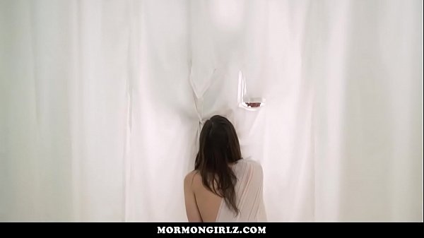 MormonGirlz-Gorgeous teen at_church gloryhole