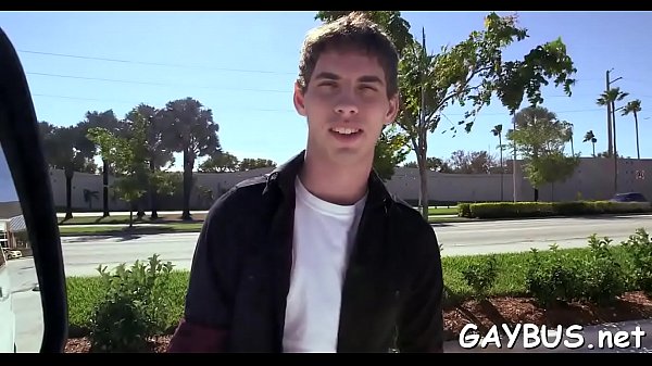 Lusty transaction with youthful homosexual