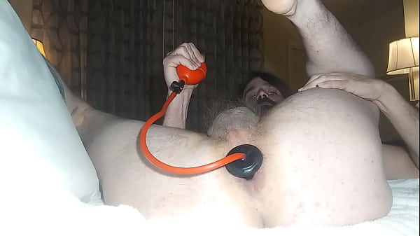 Anal gaping, double penetration 