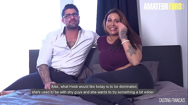 Amateur euro ryan bones has sex on auditions with a big tits babe heidi van horny