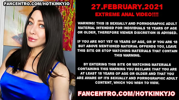 Hotkinkyjo big wood_dildo anal prolapse