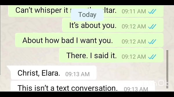 Trending chat between pastor and sinful church member 