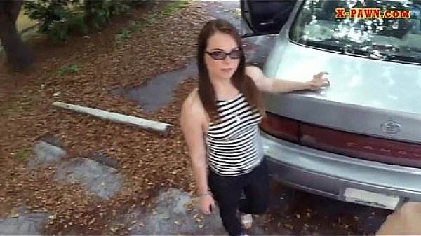 Babe with glasses screwed by pawn dude at the pawnshop 