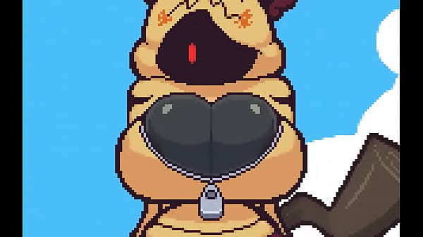 Pokemon recibe cachetada caliente en las tetas 