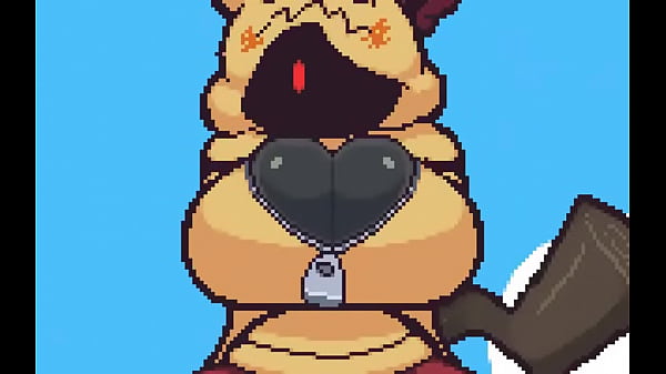 Pokemon recibe cachetada caliente en las tetas