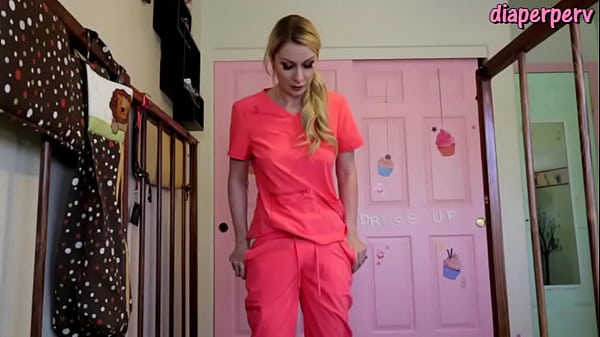 Nurse Sydney Wears A Diaper With You & Makes You Cum thumbnail