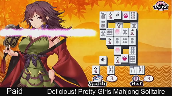 Play MP4 - Delicious&excl; Pretty Girls Mahjong Solitaire Shingen