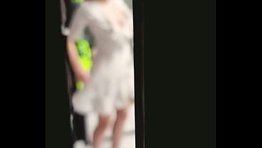 Nonton Tried On Dresses In The Dressing Room And Got An Anal Creampie thumbnail