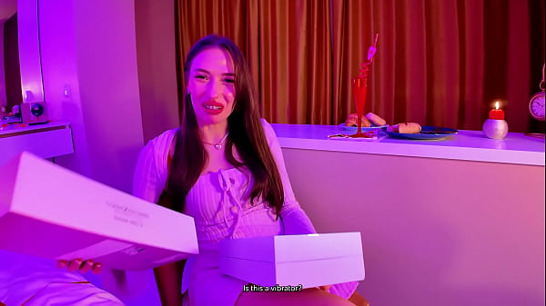 Valentine&rsquo;s surprise he gifts me a toy i squirt for him & make him cum twice 