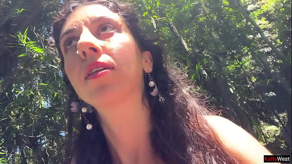 Crazy CUMWALK on Public Waterfall 