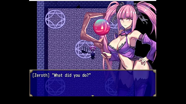 Hentai scene from de hentai game mage academy