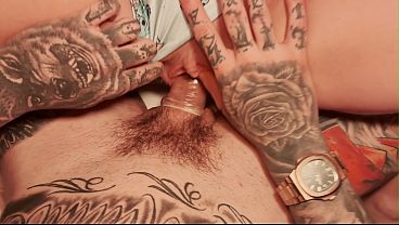 Play MP4 - Devouring a Big Cock From a Tattooed Guy