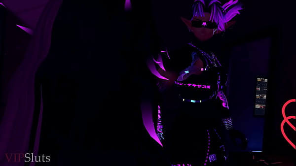 Vipsluts cyberpunk psycho baddie rides and sucks stud