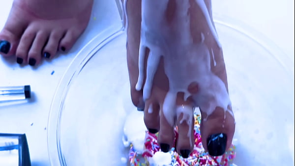 Miss bimby's feet made your dessert ready