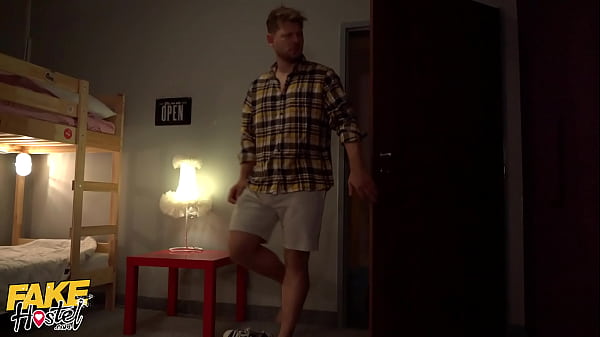 Play MP4 - Fake Hostel Pillow Fighting Babes get their Pussies Fucked Hard by a huge cock