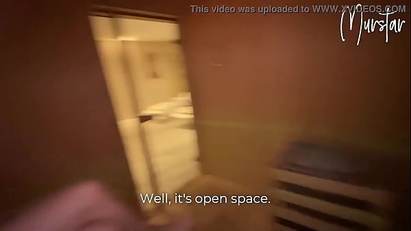 Risky blowjob in hotel sauna.. I_suck STRANGER