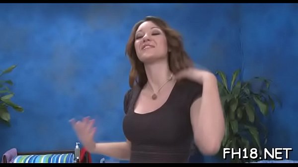 hot18 yearold brunette hair floozy gets fucked hard by her massage therapist