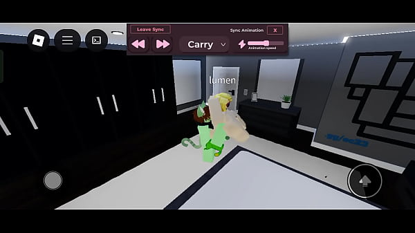 Follando en roblox