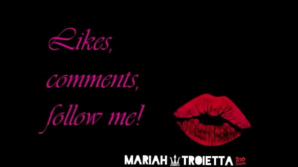 Mariahtroietta crystal dildo masturbazione 