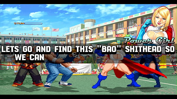 Play MP4 - &lbrack;HENTAI MUGEN&rsqb; Brian Battler and Kim Dong Hwan meets Power Girl and Raven