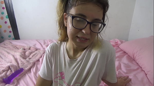 Dumb little cunt degrades herself 