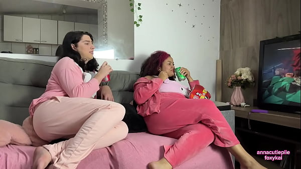 Lesbian Girls Farting And Burping While Watching Anime thumbnail
